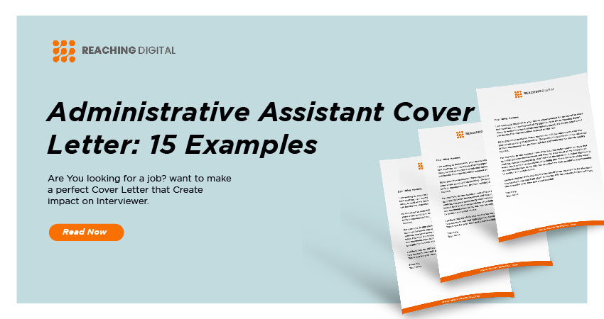administrative assistant cover letter templates & Examples