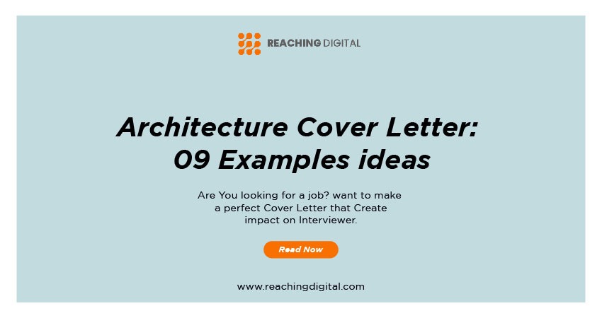 architect cover letter sample
