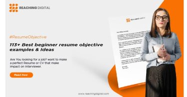 beginner resume objective examples