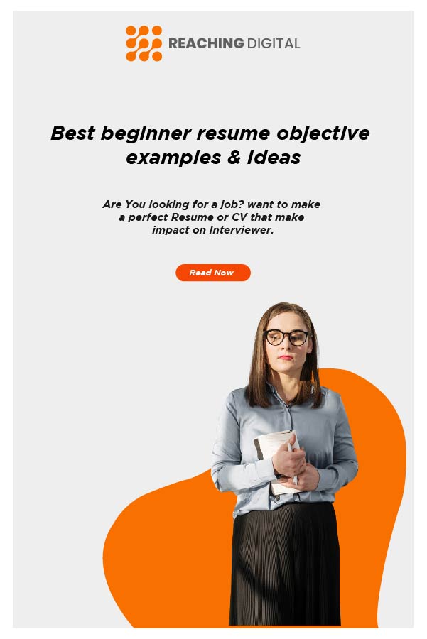 beginner resume objective