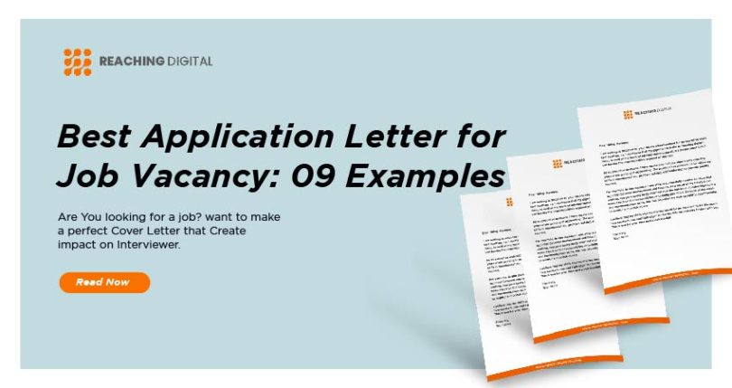 best application letter for job vacancy pdf