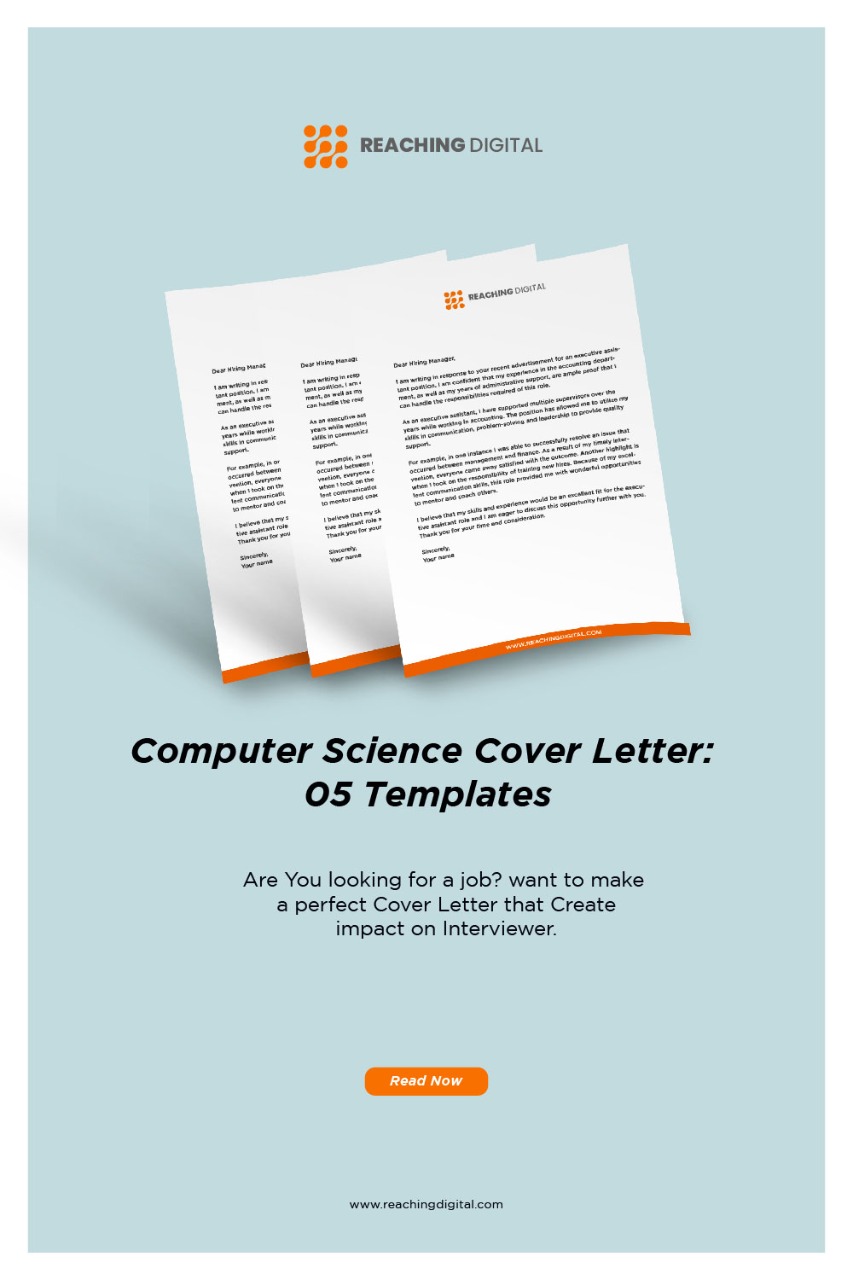 generic computer science cover letter