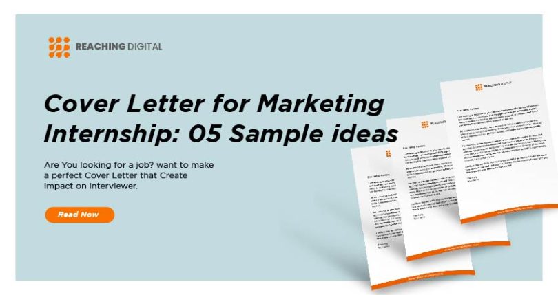 cover letter examples marketing intern