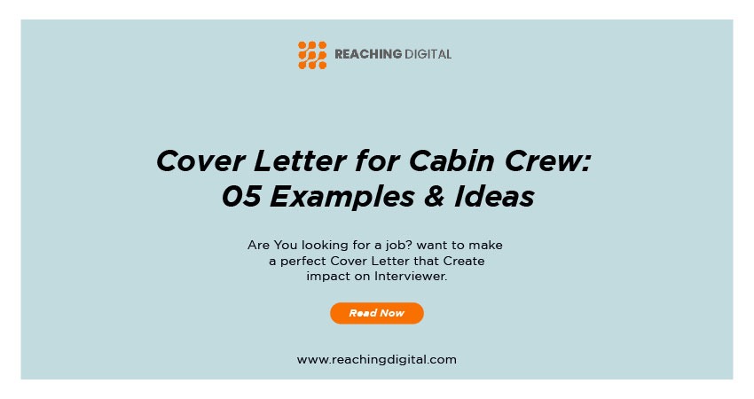 cover letter for cabin crew with no experience