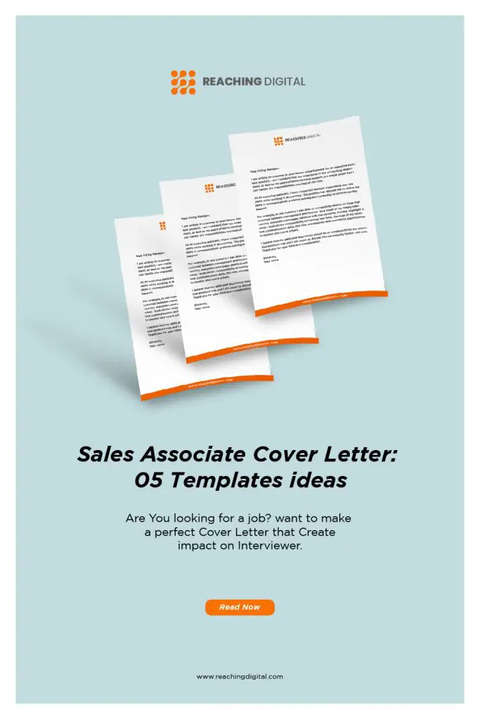 cover letter for sales associate with no experience