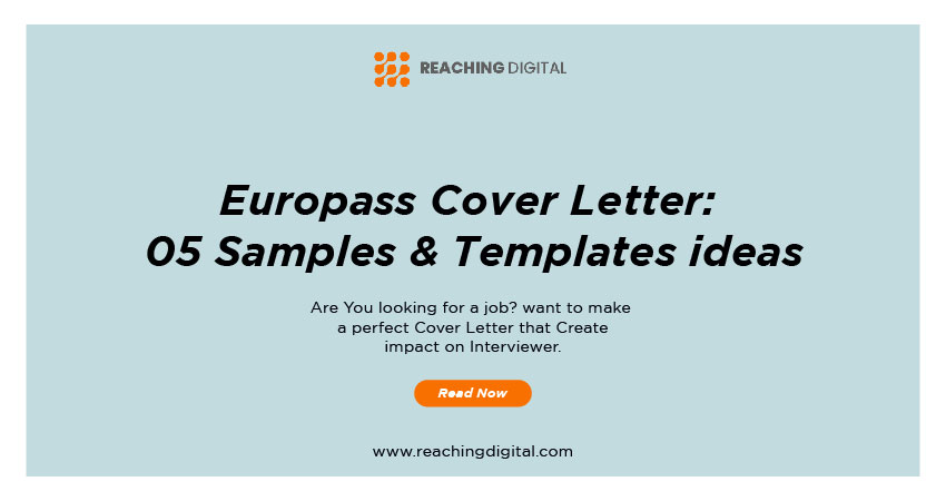 europass cover letter template