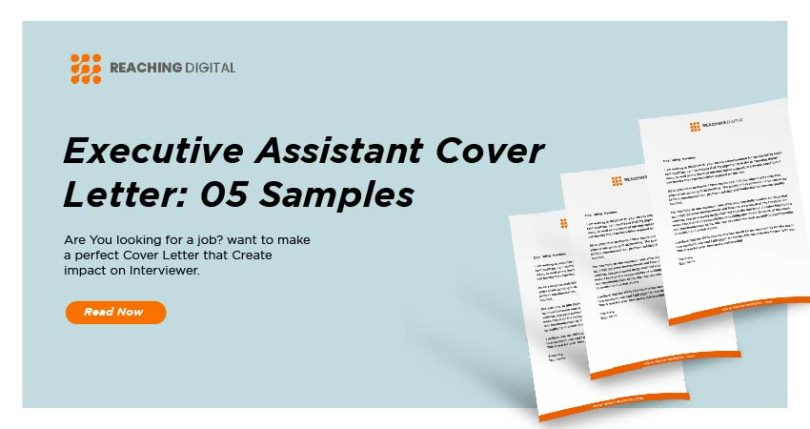 executive assistant cover letter templates & Samples