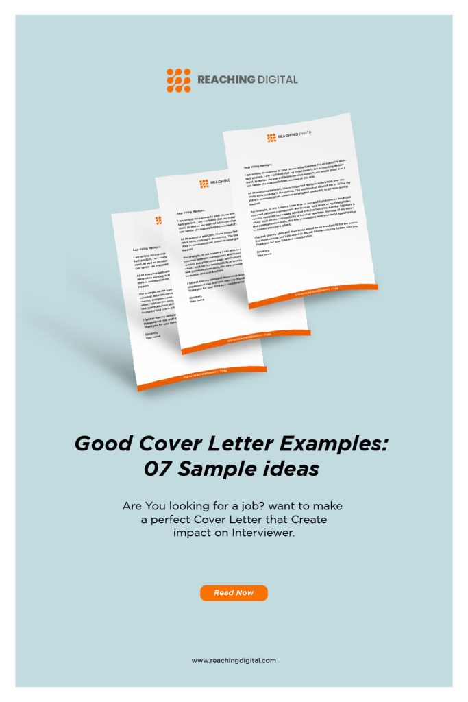 Good cover letter examples for resumes