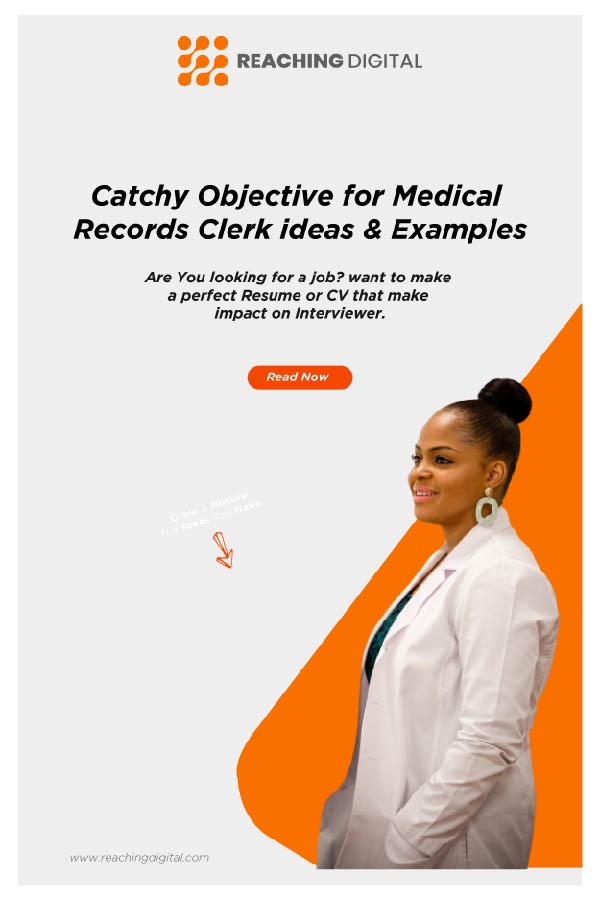 medical records clerk resume objective