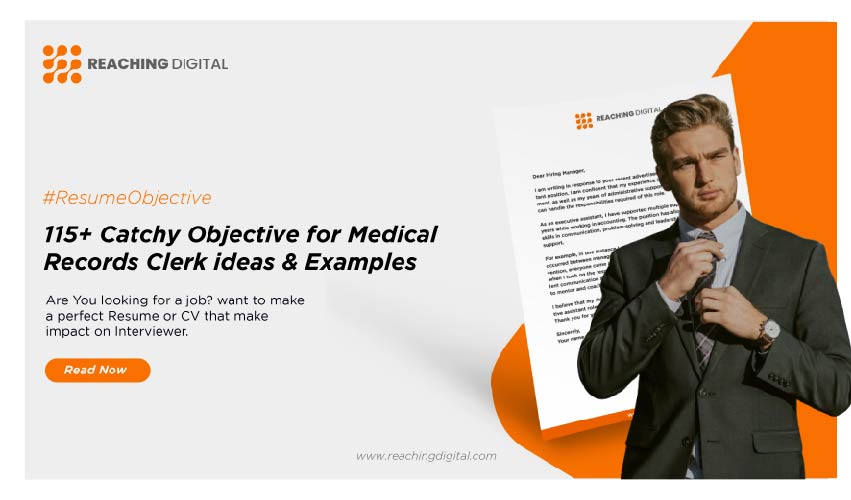 objective for medical records clerk