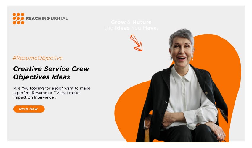 objective for resume for service crew
