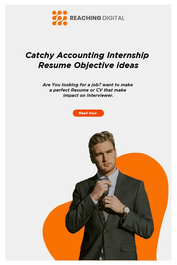 objective for resume internship accounting