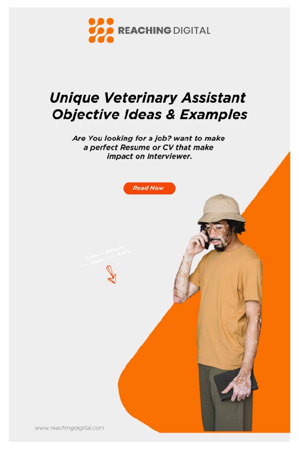 objective for resume veterinary assistant