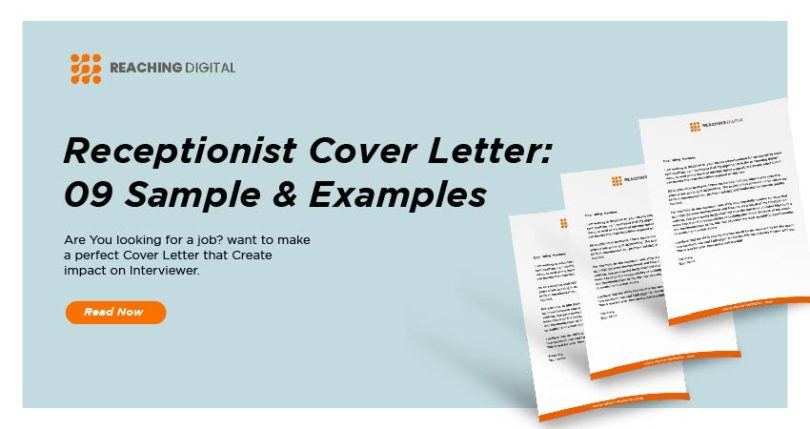 receptionist cover letter ideas & Templates