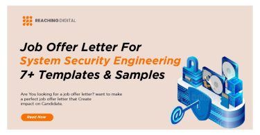 Job Offer Letter For System Security Engineering