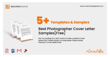 @@ 5+Best Photographer Cover Letter Samples[Free]