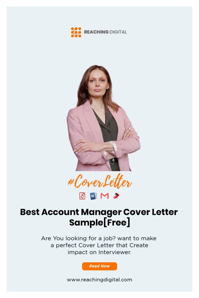 Account Manager Cover Letter Examples