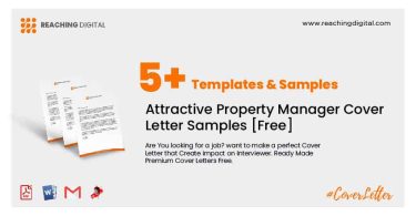 Attractive Property Manager Cover Letter