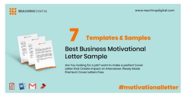 Best Business Motivational Letter