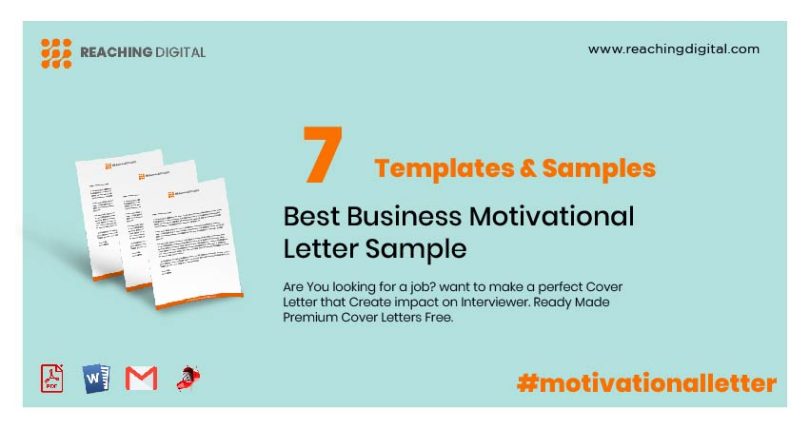 Best Business Motivational Letter
