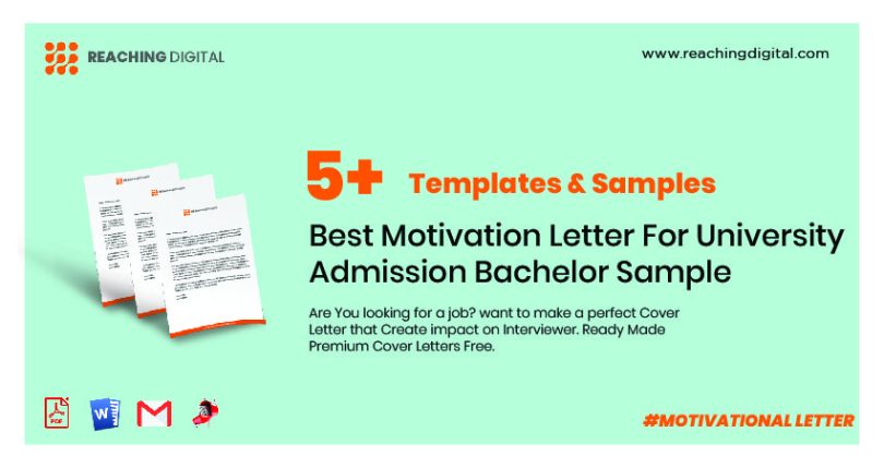 Motivation Letter For University Admission Bachelor