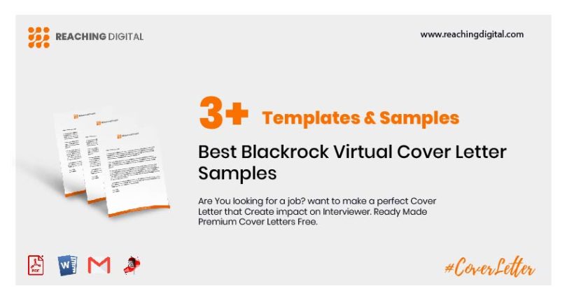 Blackrock Virtual Cover Letter