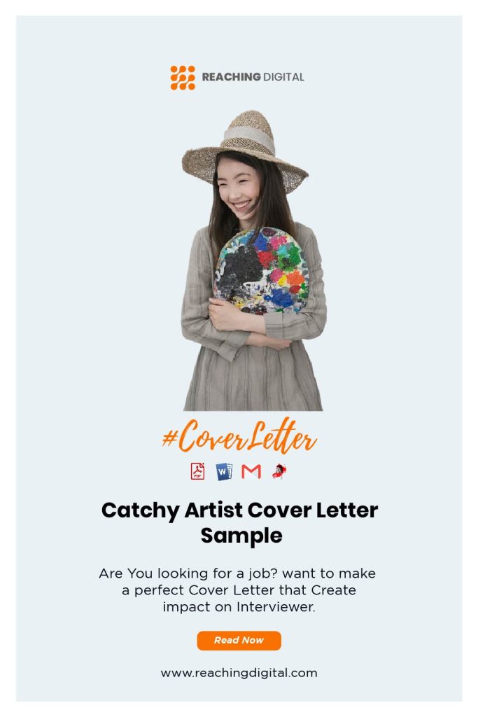 Concept Artist Cover Letter