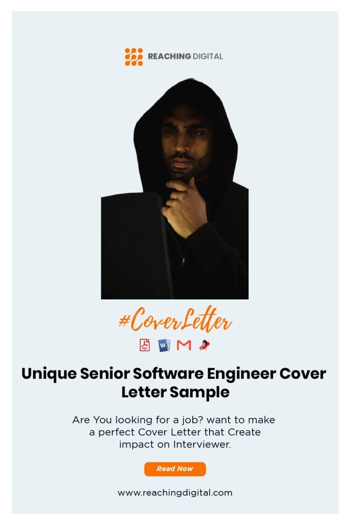 Cover Letter Example For Senior Software Engineer