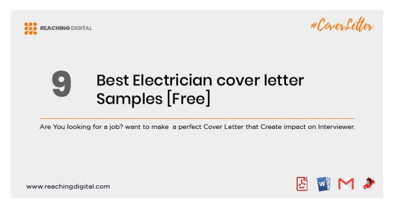 best cover letters for electricians