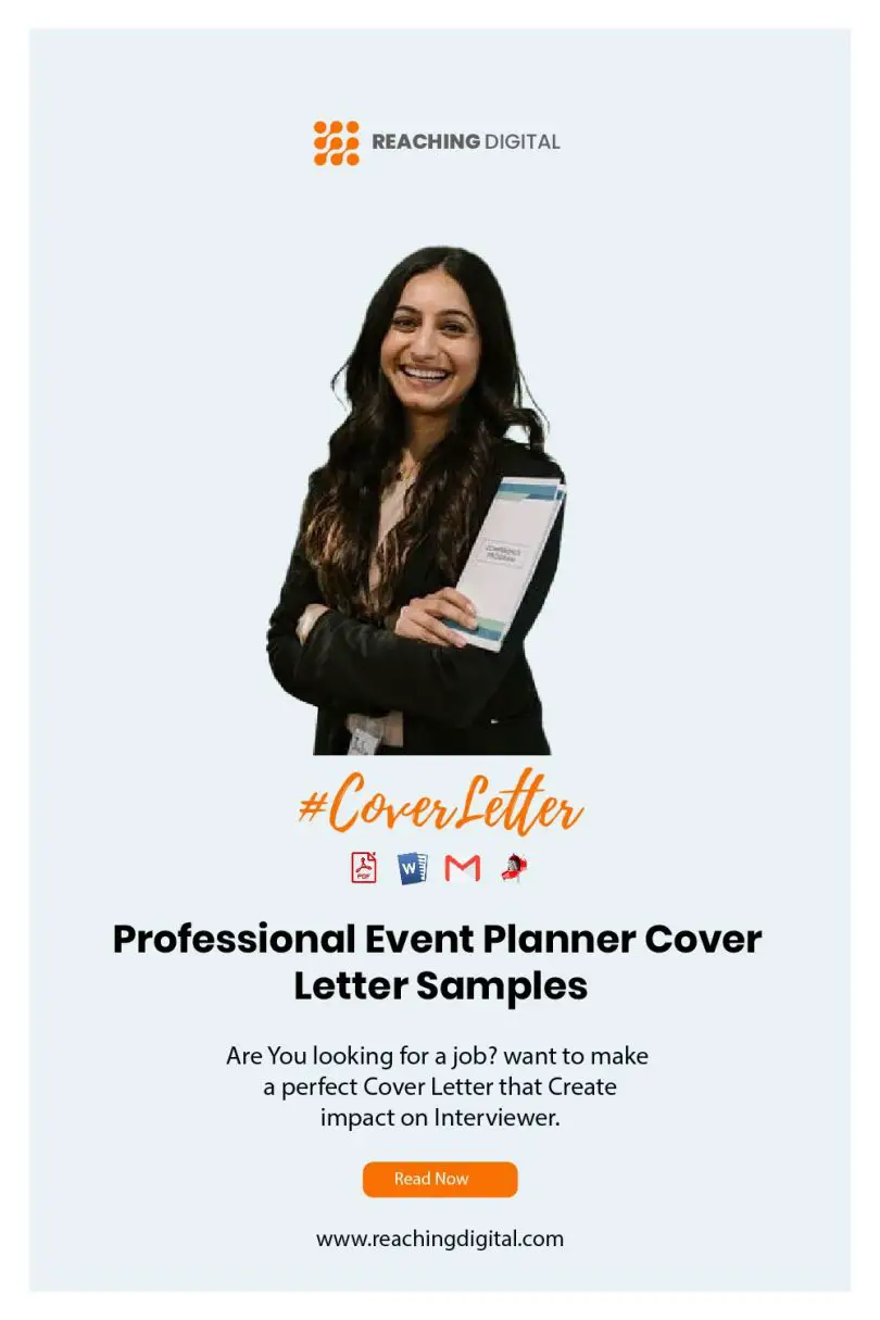 how to make a cover letter for event