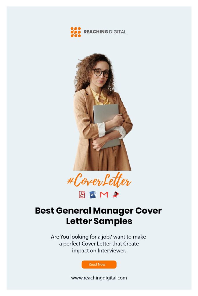 Cover Letter For General Manager Position