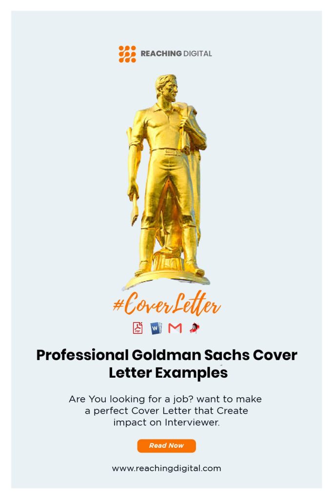 Cover Letter For Goldman Sachs New Analyst