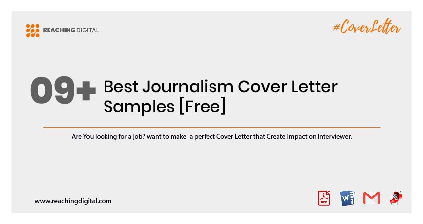 Cover Letter For Journalism Job