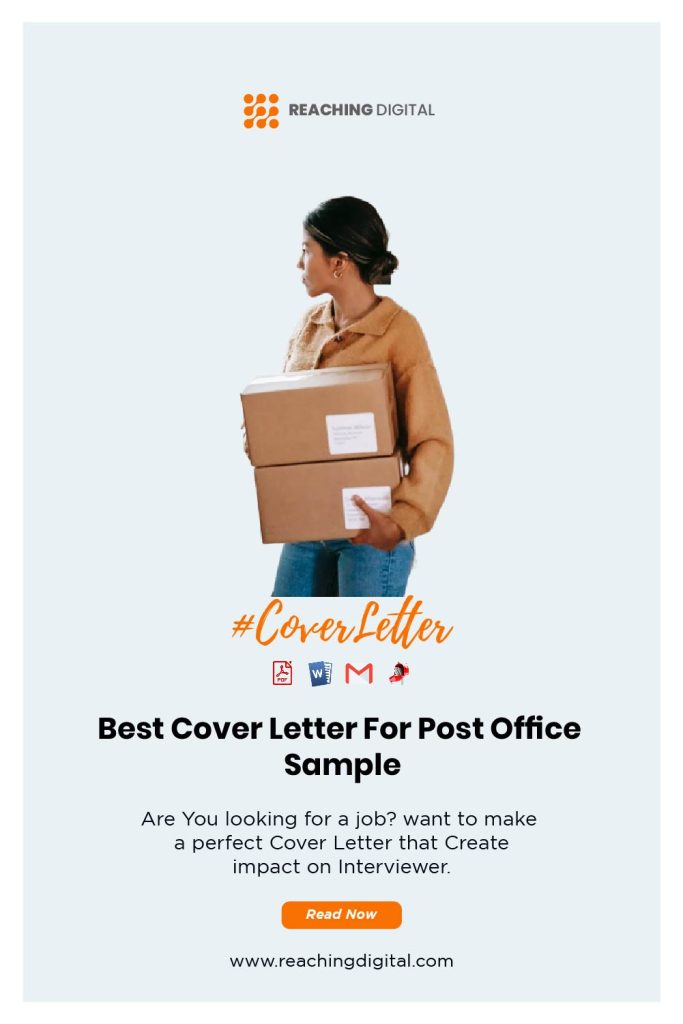 Cover Letter For Postal Service