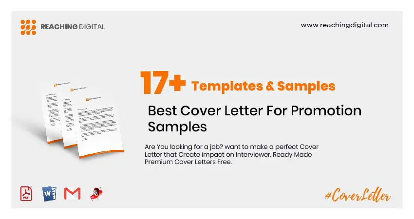 how to write a cover letter for a promotion