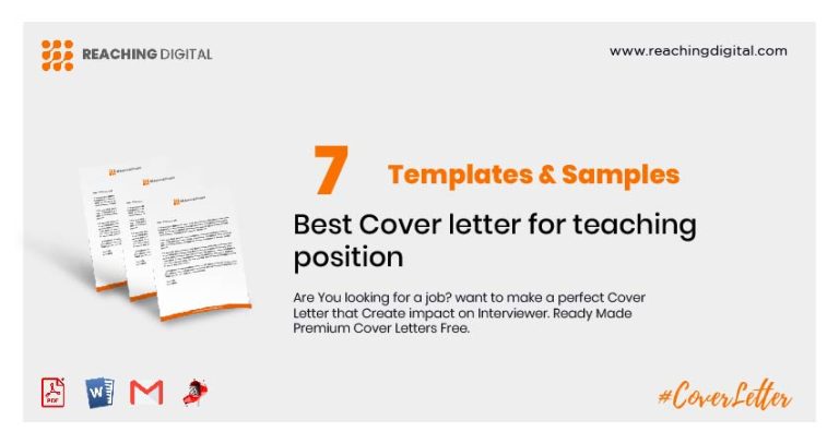 What To Include In Cover Letter For Teaching Job