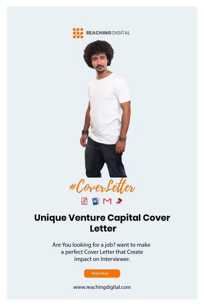 Cover Letter For Venture Capital Job
