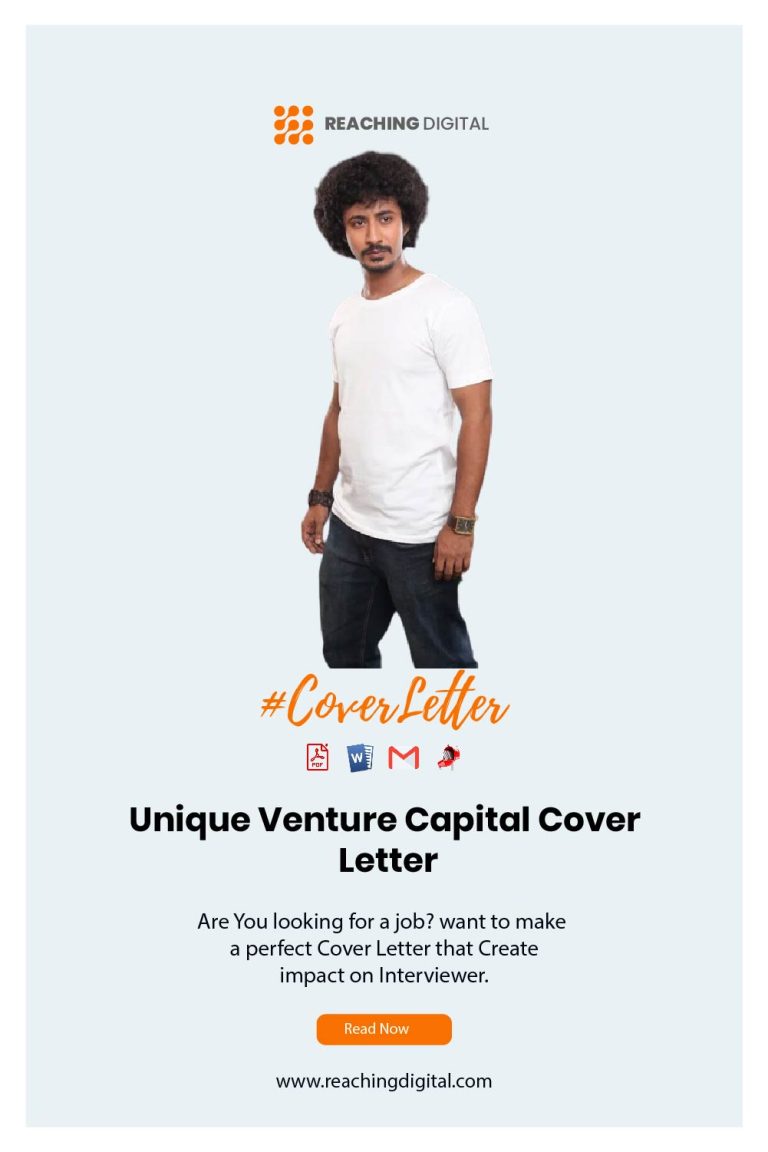 cover letter examples venture capital