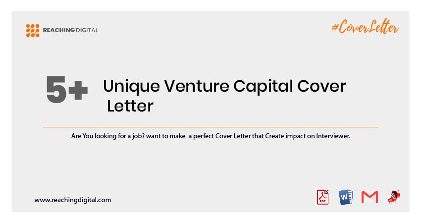 Cover Letter For Venture Capital