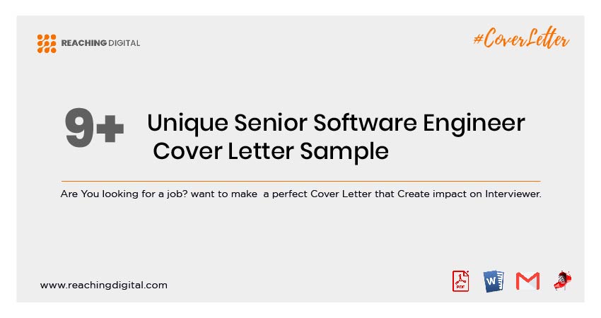 Cover Letter Sample For Senior Software Engineer