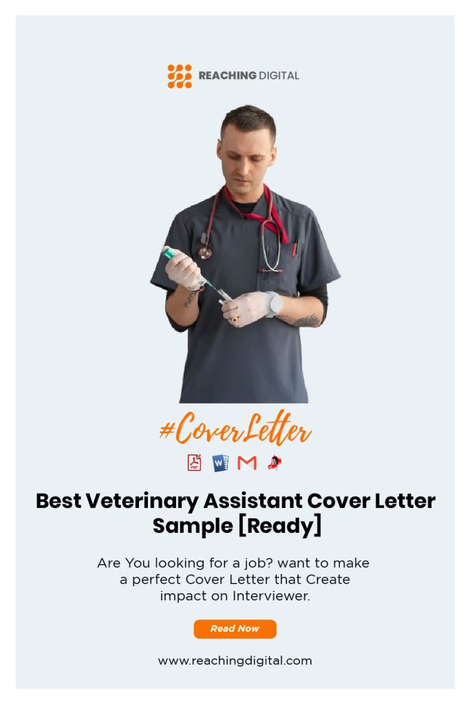 Cover Letter Template Veterinary Assistant