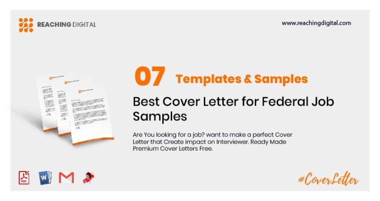 sample cover letter federal job