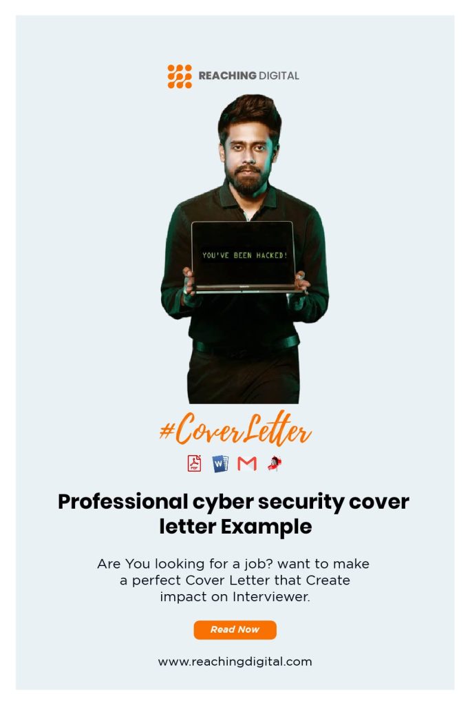 Cover letter for cyber security internship
