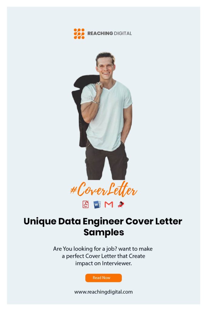 Cover letter for data engineer fresher
