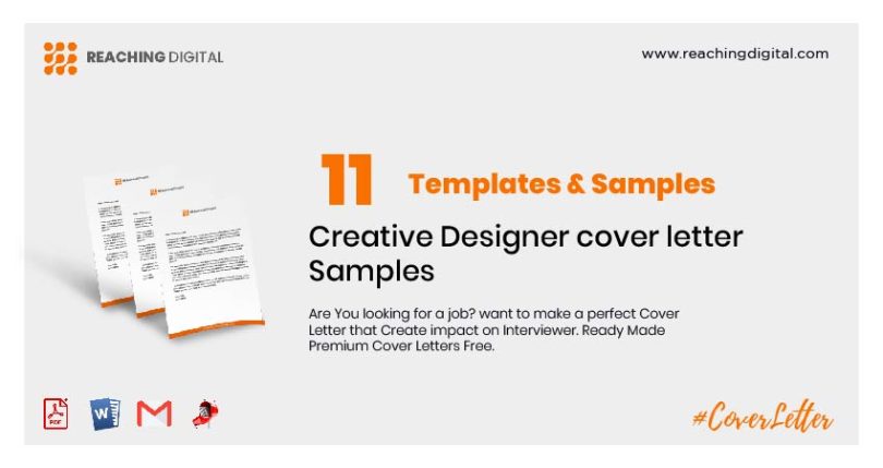 Creative Designer cover letter