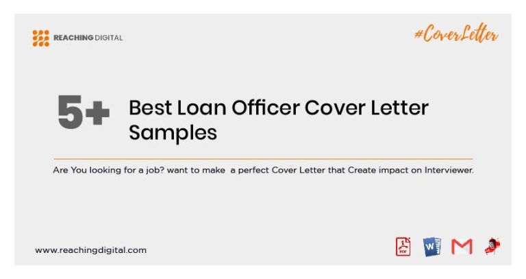 loan officer cover letter