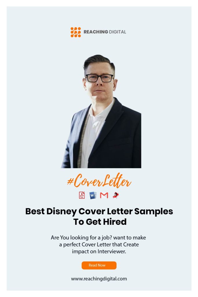 cover letter to disney