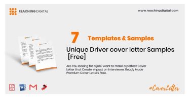 Driver cover letter