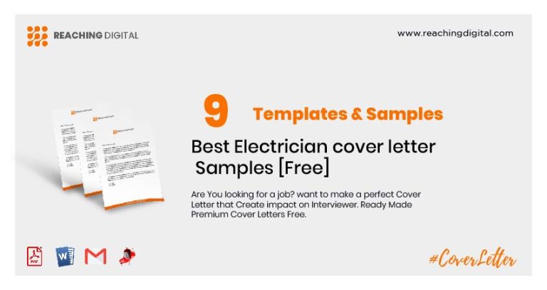 9 Best Electrician Cover Letter Samples [Free] – Reaching Digital