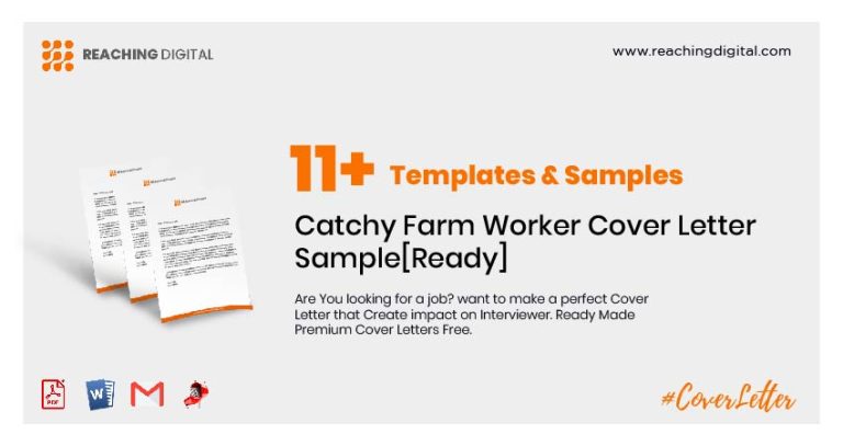 farm worker cover letter without experience